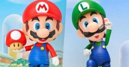 ความน่ารักของลุงหนวดกับมาอีกครั้งกับด๋อย Mario และ Luigi