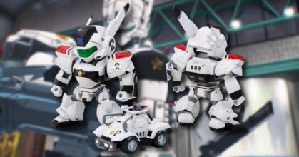 พลาสติกโมเดลหุ่นยนตร์ที่มีความน่ารักปนเท่จาก Mobile Police Patlabor