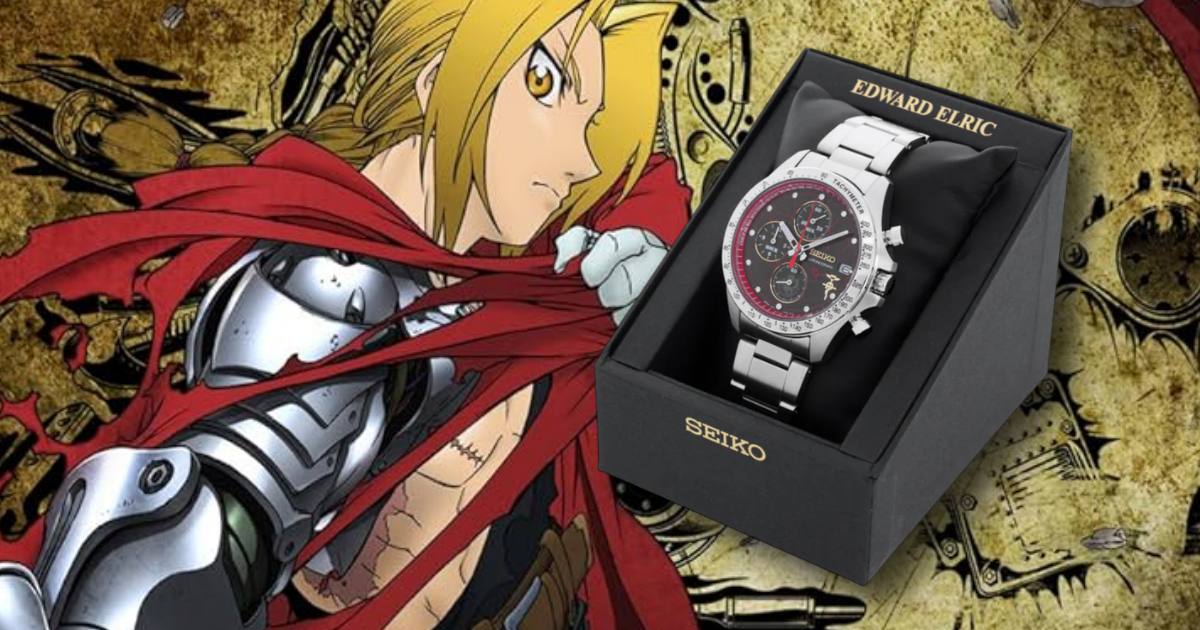 นาฬิการุ่นพิเศษ SEIKO x EDWARD ELRIC จาก Fullmetal Alchemist : Brotherhood