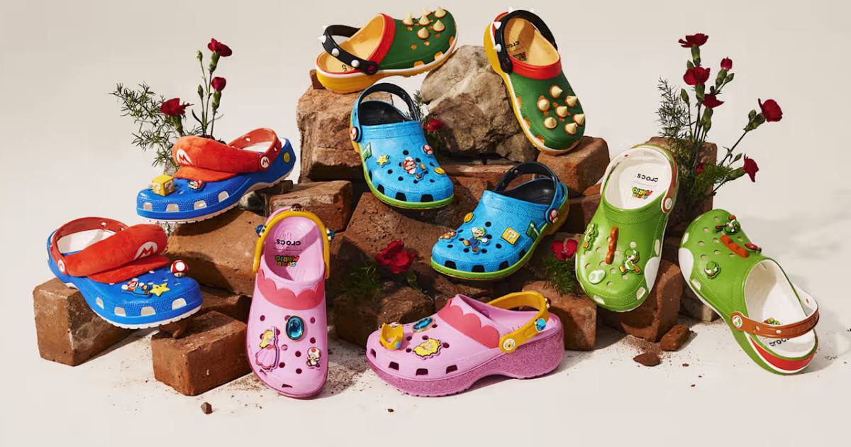Crocs ส่งรองเท้าคอลเลคชั่นใหม่ในธีม Super Mario