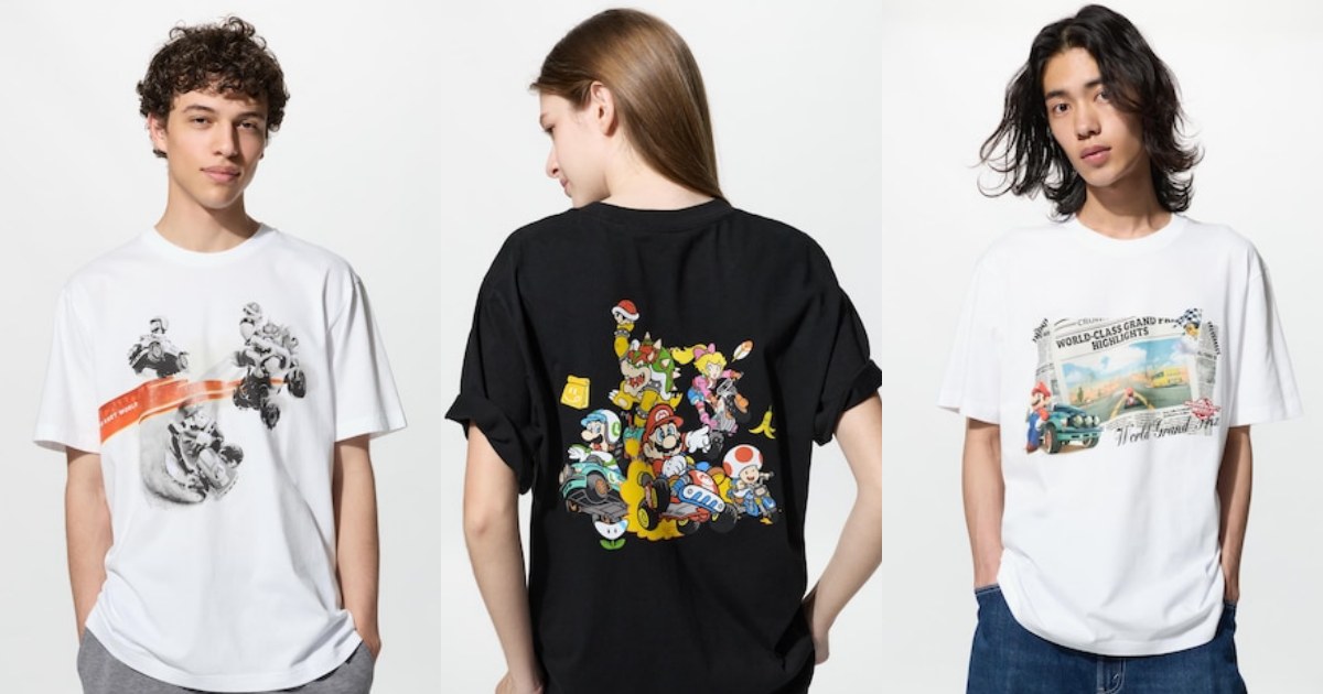คอลเลคชั่นจากเกมสุดซิ่ง MARIO KART WORLD x UNIQLO 1 คอลเลคชั่นจากเกมสุดซิ่ง MARIO KART WORLD x UNIQLO