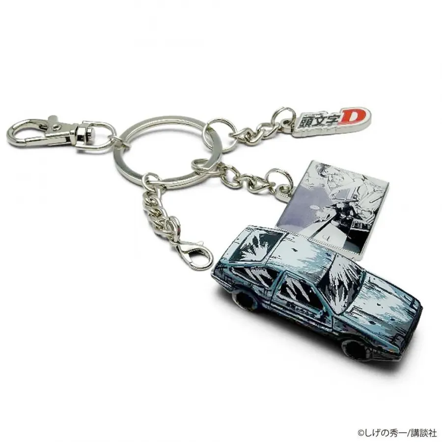 กุญแจรถในตำนาน! จาก Initial D มาในลายเส้นมังงะ พร้อมล้อหมุนได้และกล่องโชว์สุดเท่ 3 กุญแจรถในตำนาน! จาก Initial D มาในลายเส้นมังงะ พร้อมล้อหมุนได้และกล่องโชว์สุดเท่