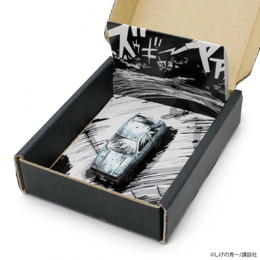 กุญแจรถในตำนาน! จาก Initial D มาในลายเส้นมังงะ พร้อมล้อหมุนได้และกล่องโชว์สุดเท่ 2 Initial D