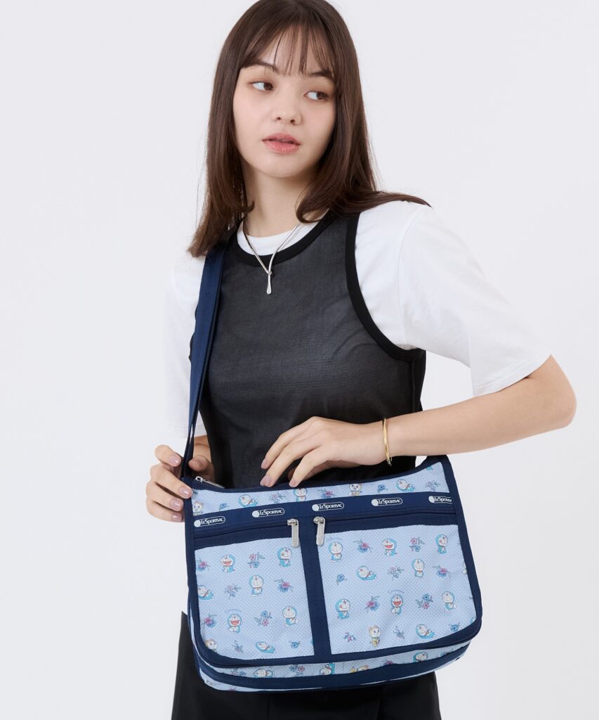 กระเป๋าธีม Doraemon สุดชิคจากแบรนด์ LeSportsac 35 Doraemon