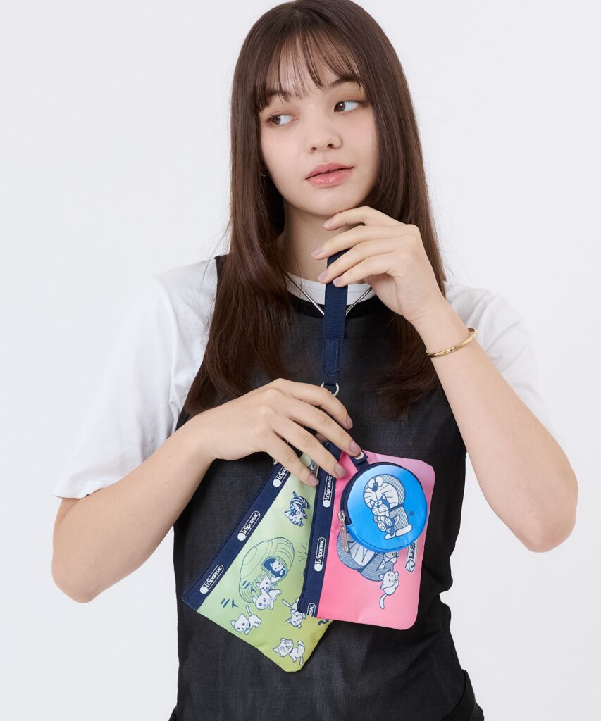 กระเป๋าธีม Doraemon สุดชิคจากแบรนด์ LeSportsac 45 Doraemon