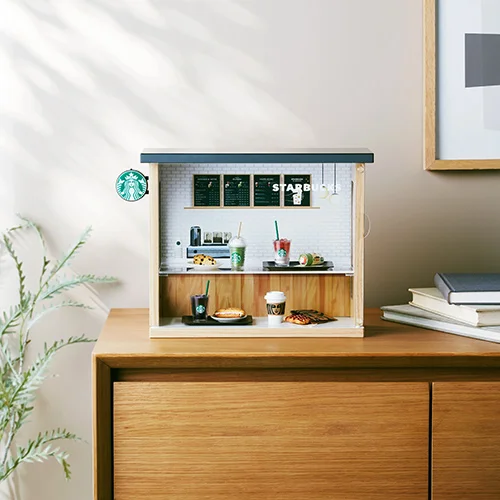 Starbucks ประเทศญี่ปุ่นส่งของสะสมชิ้นใหม่กับชั้นวางสินค้าขนาดจิ๋ว 8 Starbucks