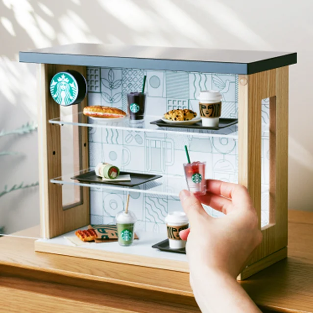 Starbucks ประเทศญี่ปุ่นส่งของสะสมชิ้นใหม่กับชั้นวางสินค้าขนาดจิ๋ว 9 Starbucks