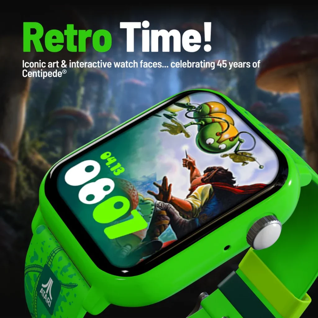 นาฬิกาธีมเกม Centipede จาก My Play Watch x Atari 2 Atari