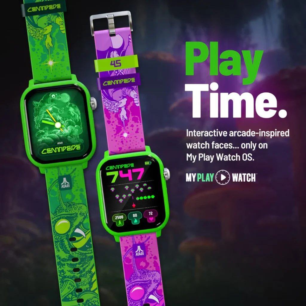 นาฬิกาธีมเกม Centipede จาก My Play Watch x Atari 3 Atari