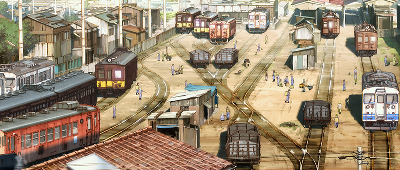 สถานีรถไฟเท็นริว-ฟุตามาตะ ในญี่ปุ่นจะเปลี่ยนเป็น หมู่บ้านที่สาม ใน Evangelion อีกครั้ง 2 Evangelion