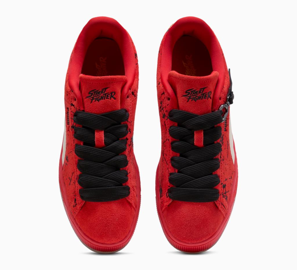 รองเท้า PUMA คอลเลคชั่นใหม่ในธีม Street Fighter 7 Street Fighter