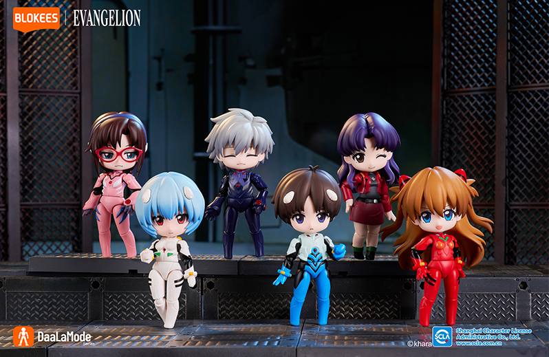 กล่องสุ่มตัวละคร Evagelion ในซีรีย์ DaaLaMode จาก Blokees 2 Evagelion