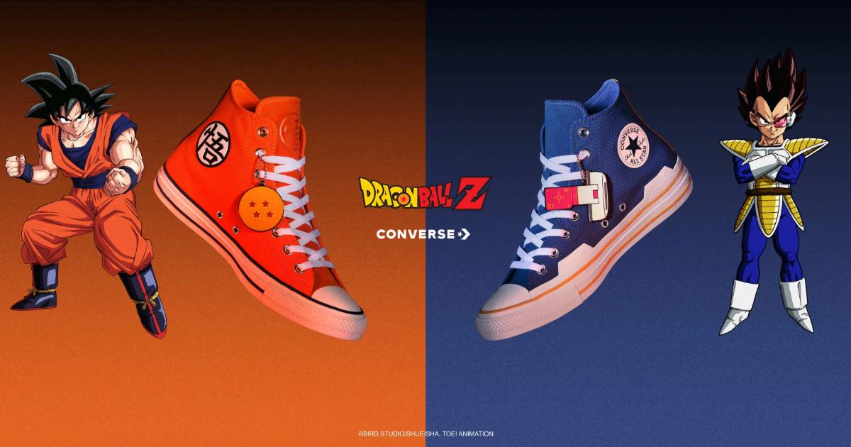 6 รองเท้าคอลเลคชั่นใหม่ในธีม Dragon Ball Z จาก Coverse