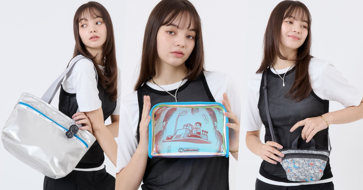 กระเป๋าธีม Doraemon สุดชิคจากแบรนด์ LeSportsac 1 กระเป๋าธีม Doraemon สุดชิคจากแบรนด์ LeSportsac