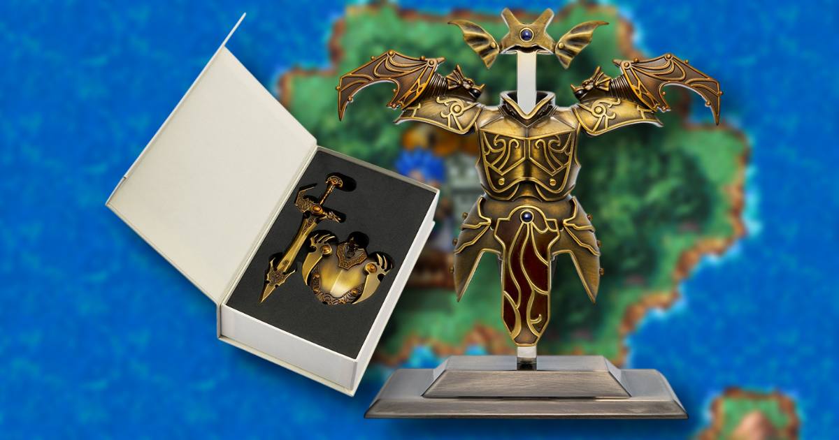 ฟิกเกอร์ชุดเกราะรุ่นฉลองครบรอบ 40 ปี Dragon Quest