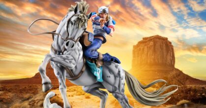 ฟิกเกอร์ Johnny Joestar & Slow Dancer จาก Steel Ball Run : JoJo's Bizarre Adventure