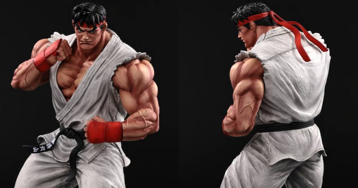 ฟิกเกอร์ Ryu จาก Street Fighter II ผลงานจากทาง STUDIO24