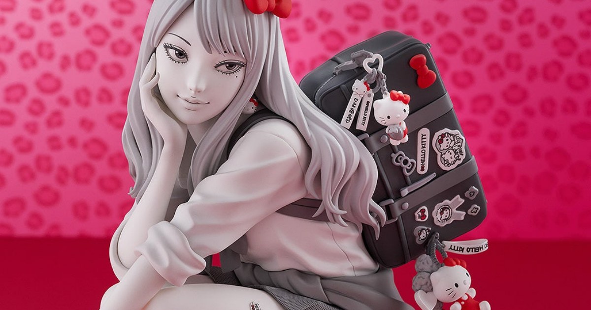 ความสยองผสานเข้ากับความน่ารักฟิกเกอร์ GS Collection Gyaru Tomie x Hello Kitty