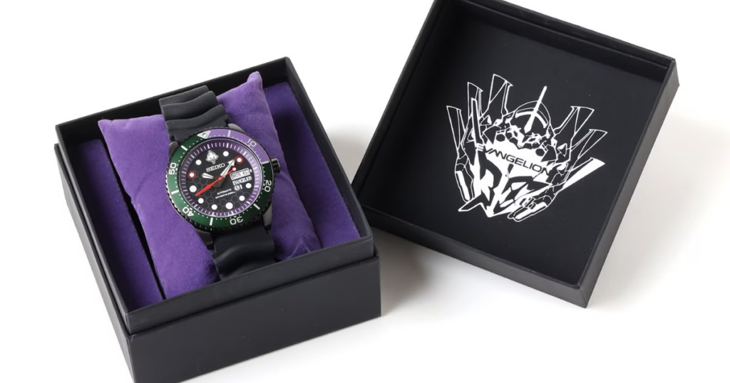 การร่วมมือครั้งที่ 2 นาฬิกาข้อมือรุ่นพิเศษ RADIO EVA x SEIKO 6 การร่วมมือครั้งที่ 2 นาฬิกาข้อมือรุ่นพิเศษ RADIO EVA x SEIKO
