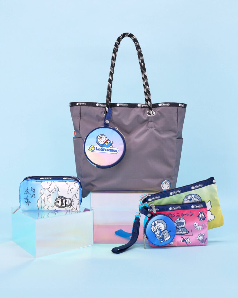 กระเป๋าธีม Doraemon สุดชิคจากแบรนด์ LeSportsac 4 Doraemon