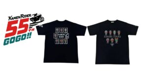 เสื้อยืดคอลเลคชั่นใหม่ในลวดลาย Kamen Rider