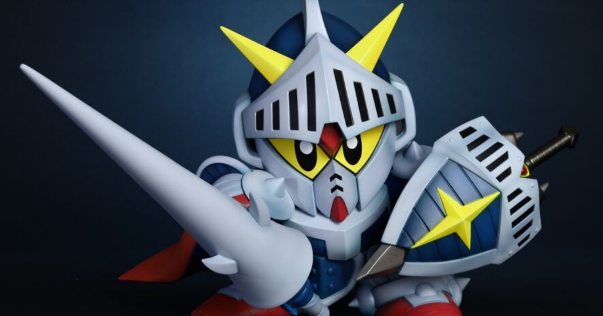 ฟิกเกอร์ Knight Gundam จาก SD Gundam Gaiden: The Hero of Lacroa