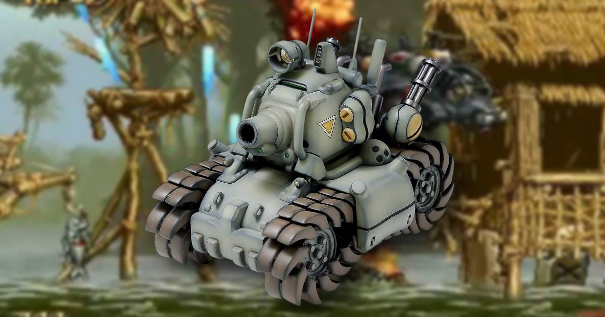 โมเดลรถถัง SV-001 จากเกม Metal Slug เตรียมกลับมาวางจำหน่ายอีกครั้ง