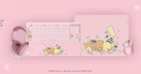 มาเสิร์ฟกันไม่พักกับความน่ารักของอุปกรณ์เกมมิ่งธีม Pokemon จาก Razer