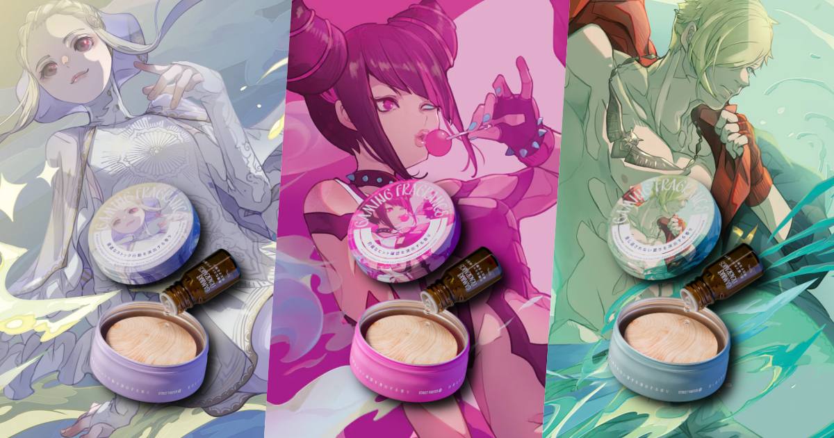 น้ำมันหอมระเหยปรับอากาศที่ได้แรงบันดาลใจมาจากตัวละคร Street Fighter 6 1 น้ำมันหอมระเหยปรับอากาศที่ได้แรงบันดาลใจมาจากตัวละคร Street Fighter 6