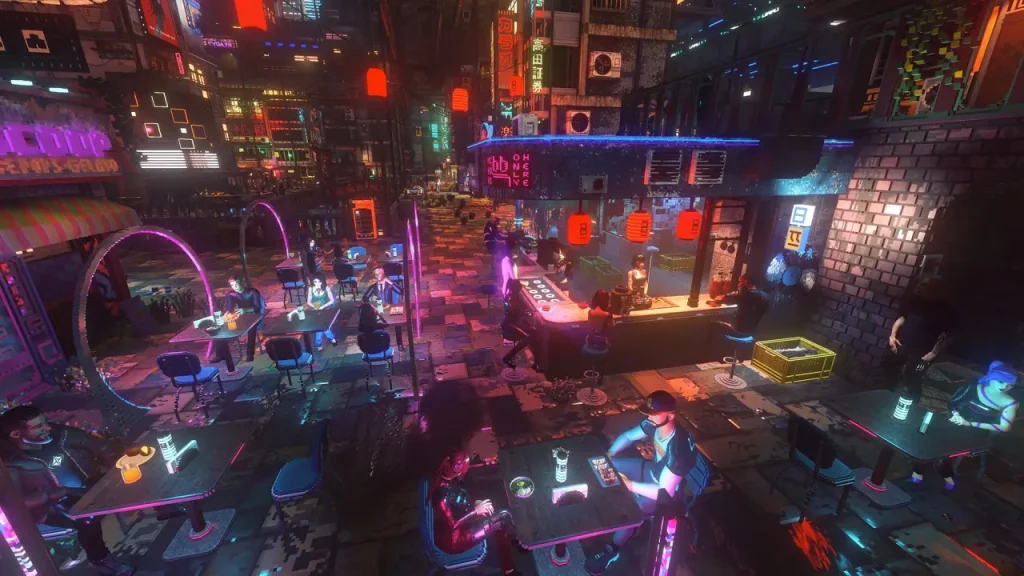 Nivalis Nights เกมจำลองชีวิตแล้วบริหารไนท์คลับในโลกไซเบอร์พังก์! 2 Nivalis Nights