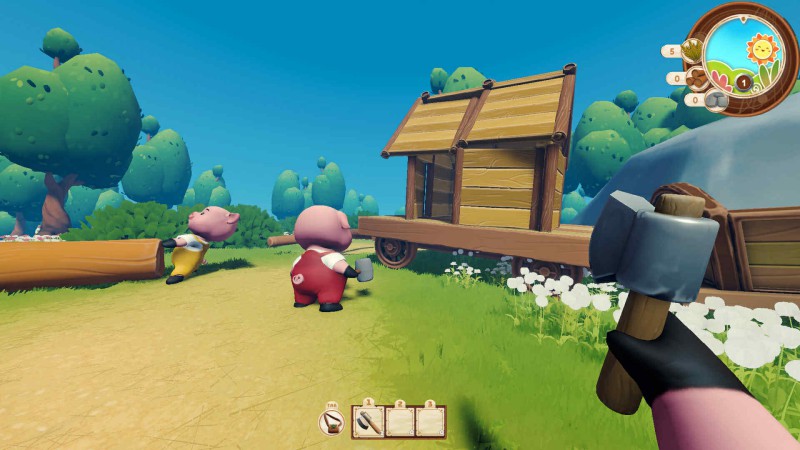 Pigs and Wolf นายก็เป็นได้นะหมูที่มีบ้านที่แข็งแกร่งจนหมาป่าเป่าไม่ฟังน่ะ