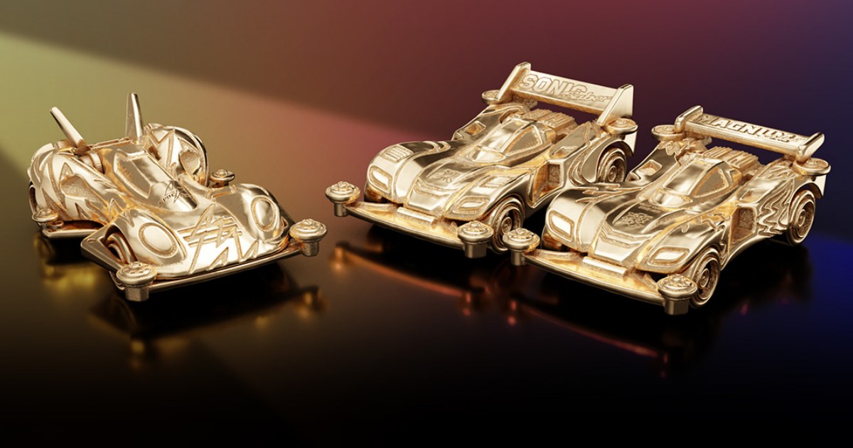 งานเลอค่าน่าสะสมอีกแล้วกับรถ Tamiya Mini 4WD ทองคำจาก Let's Go!
