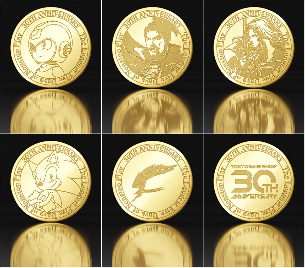 Tokyo Game Show 2026 ฉลองครบรอบ 30 ปี เปิดตัวเหรียญทองคำแท้ มูลค่ากว่า 20,000 ดอลลาร์สหรัฐ 2 Tokyo Game Show 2026