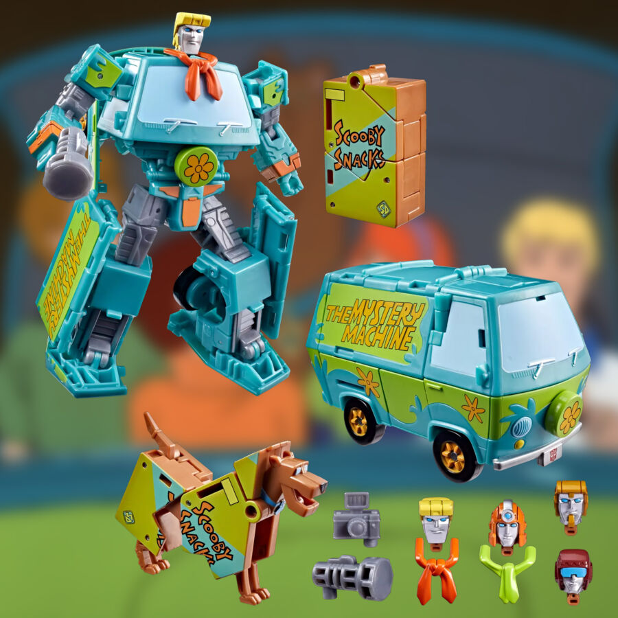 Transformers x Scooby-Doo เปิดตัวชุดคอลแลปสุดปั่น! รถแปลงร่างได้