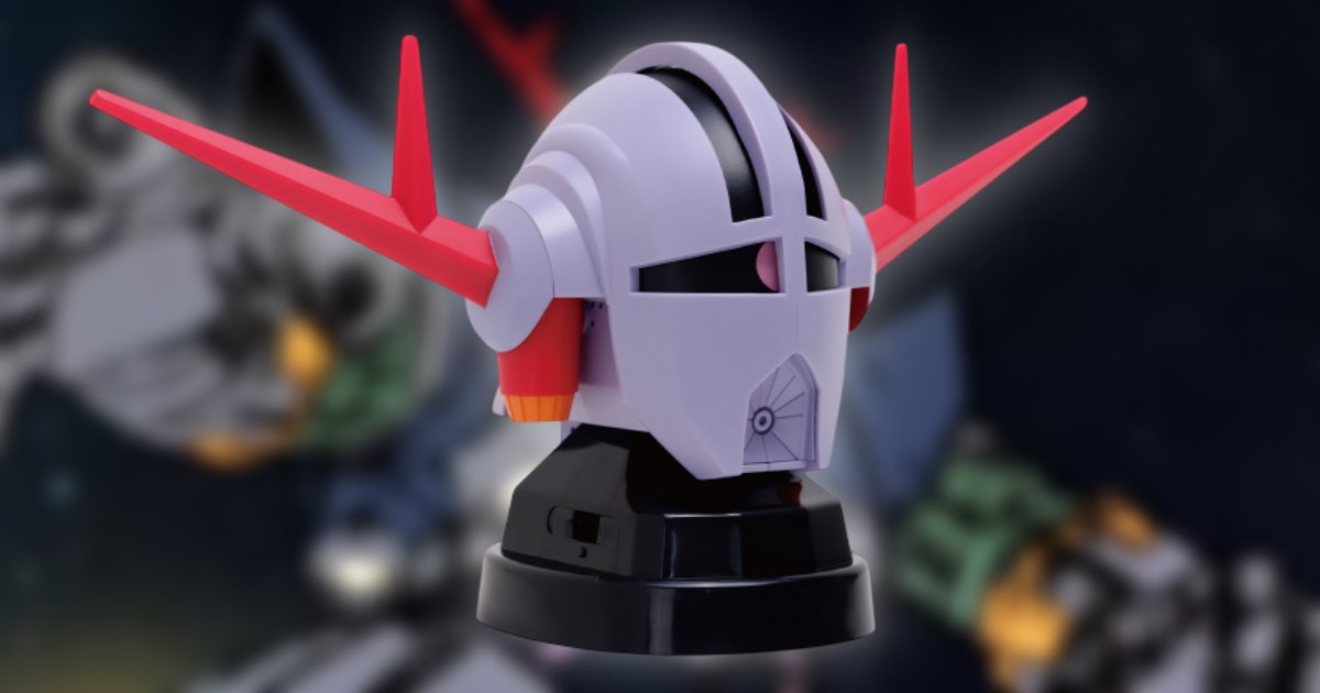 ลำโพงทรงหัวของ Zeong จากซีรีส์ Gundam 1 ลำโพงทรงหัวของ Zeong จากซีรีส์ Gundam