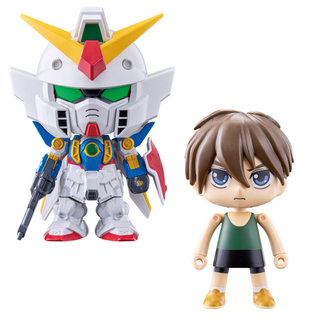 ฟิกเกอร์จิ๋วจากซีรีส์ Gundam มาพร้อมนักบินประจำหุ่นรบ 6 Gundam