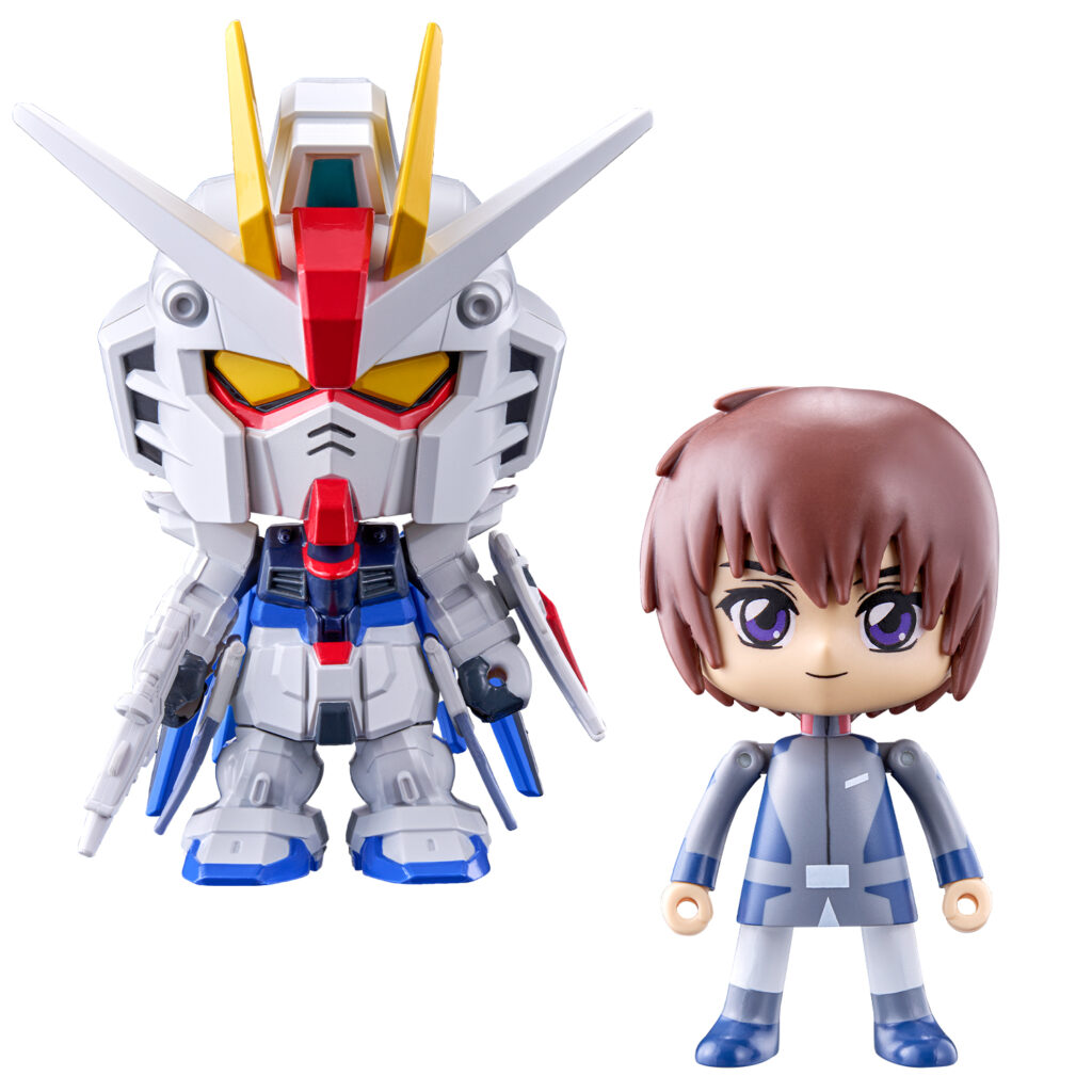 ฟิกเกอร์จิ๋วจากซีรีส์ Gundam มาพร้อมนักบินประจำหุ่นรบ 10 Gundam