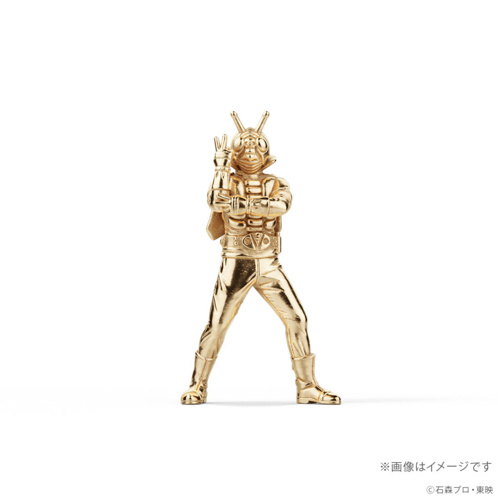 ฟิกเกอร์ทองคำ Kamen Rider คอลเลคชั่นใหม่มาแล้ว 3 Kamen Rider