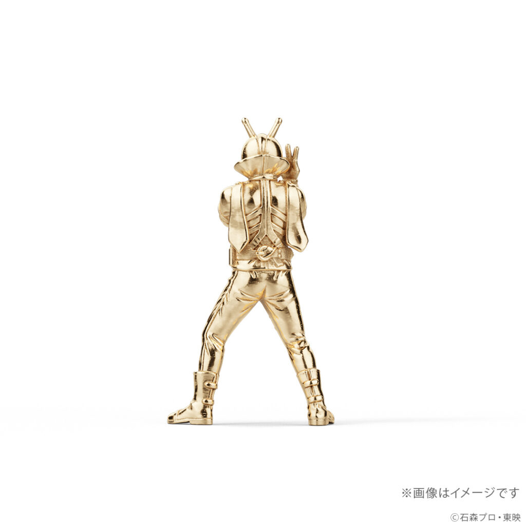 ฟิกเกอร์ทองคำ Kamen Rider คอลเลคชั่นใหม่มาแล้ว 4 Kamen Rider