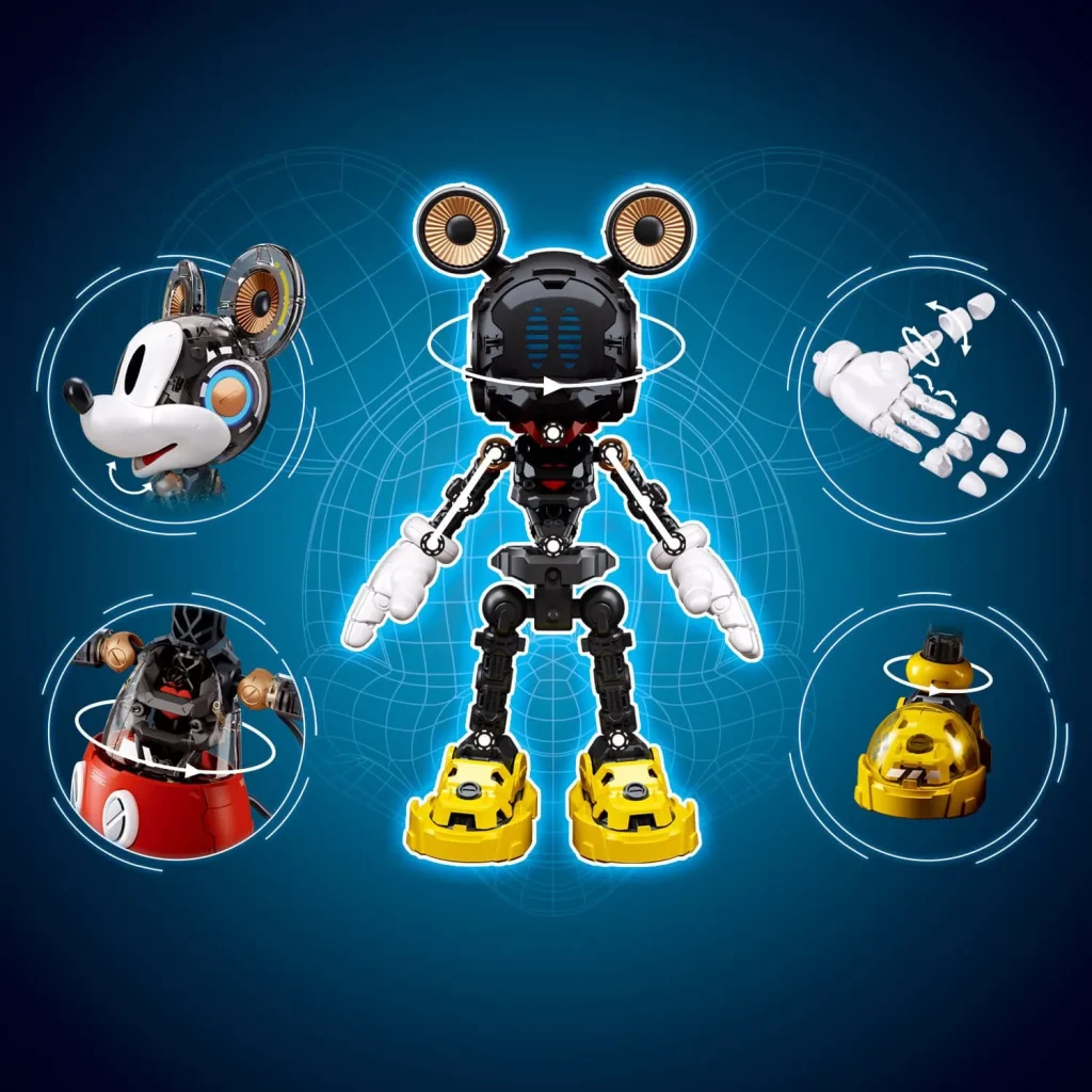 โมเดล Mickey Mouse แบบ 3 in 1 งานน่าสะสมจาก Sluban 6 Mickey Mouse
