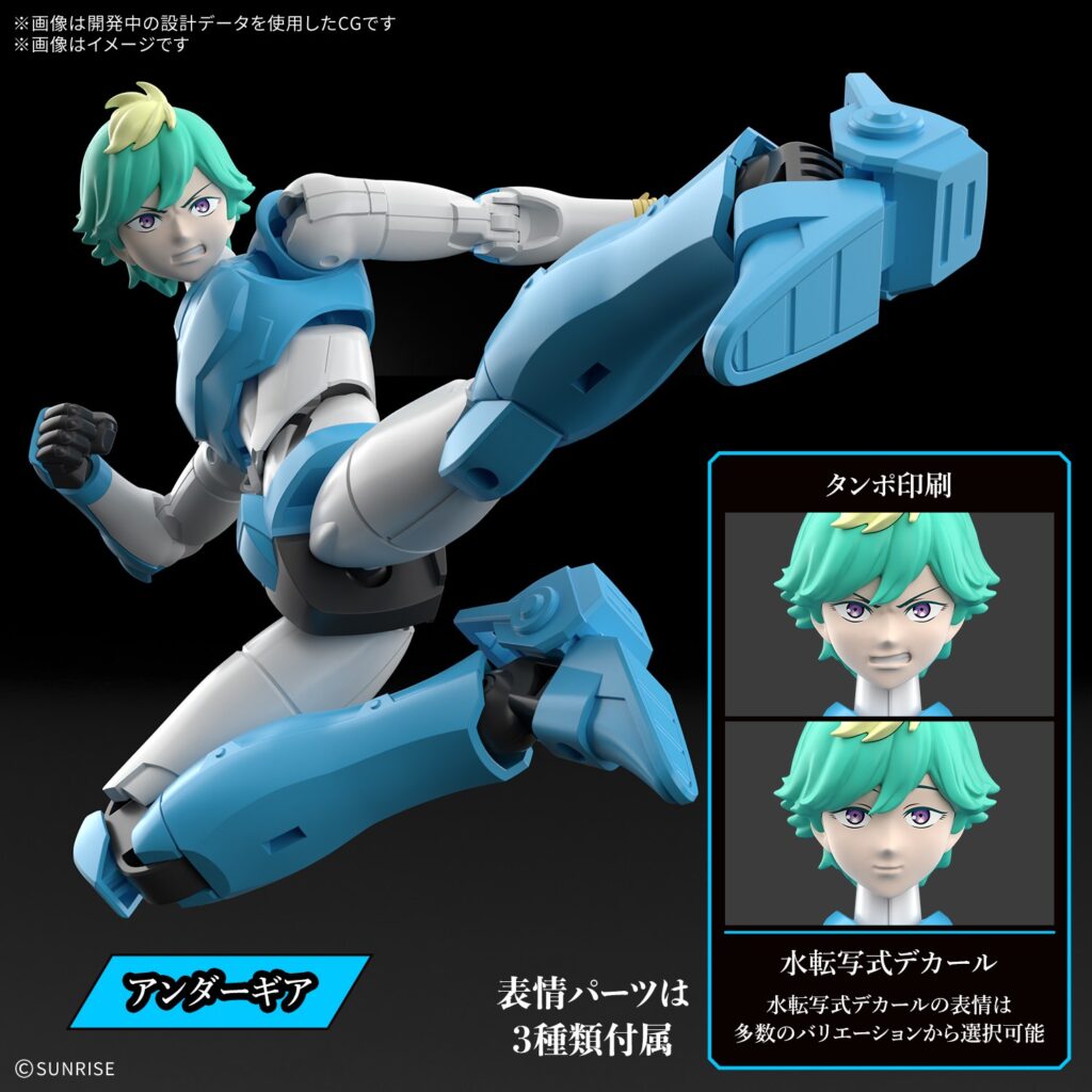 แอคชั่นฟิกเกอร์ Musashi : Yoroi Shin Den Samurai Troopers จาก 30MF 2 Yoroi Shin Den Samurai Troopers