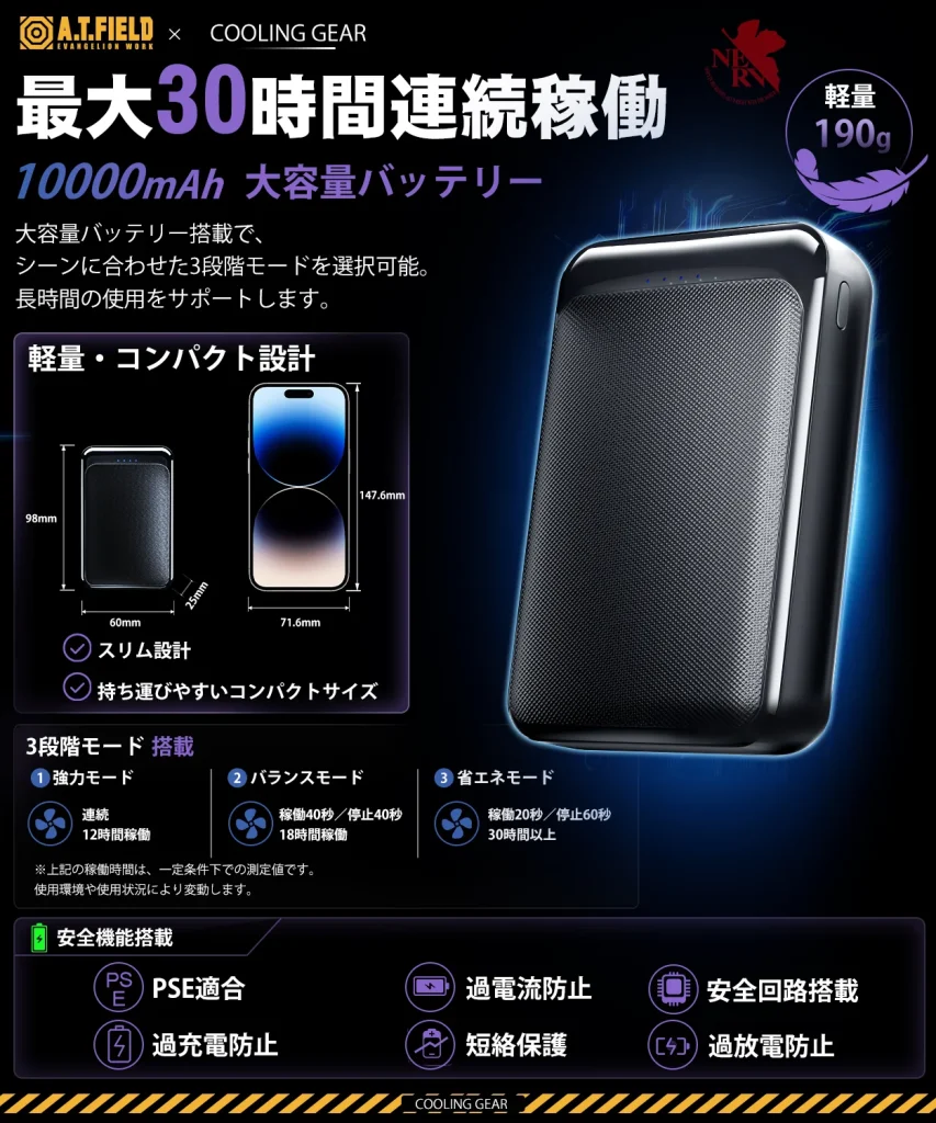 ร้อนแค่ไหนก็พร้อมลุยกับเสื้อกั๊กระบายอากาศด้วยน้ำ Evangelion 4 Evangelion