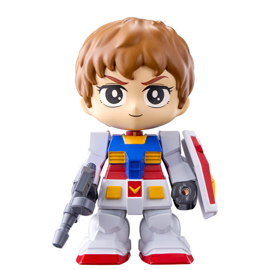 ฟิกเกอร์จิ๋วจากซีรีส์ Gundam มาพร้อมนักบินประจำหุ่นรบ 4 Gundam