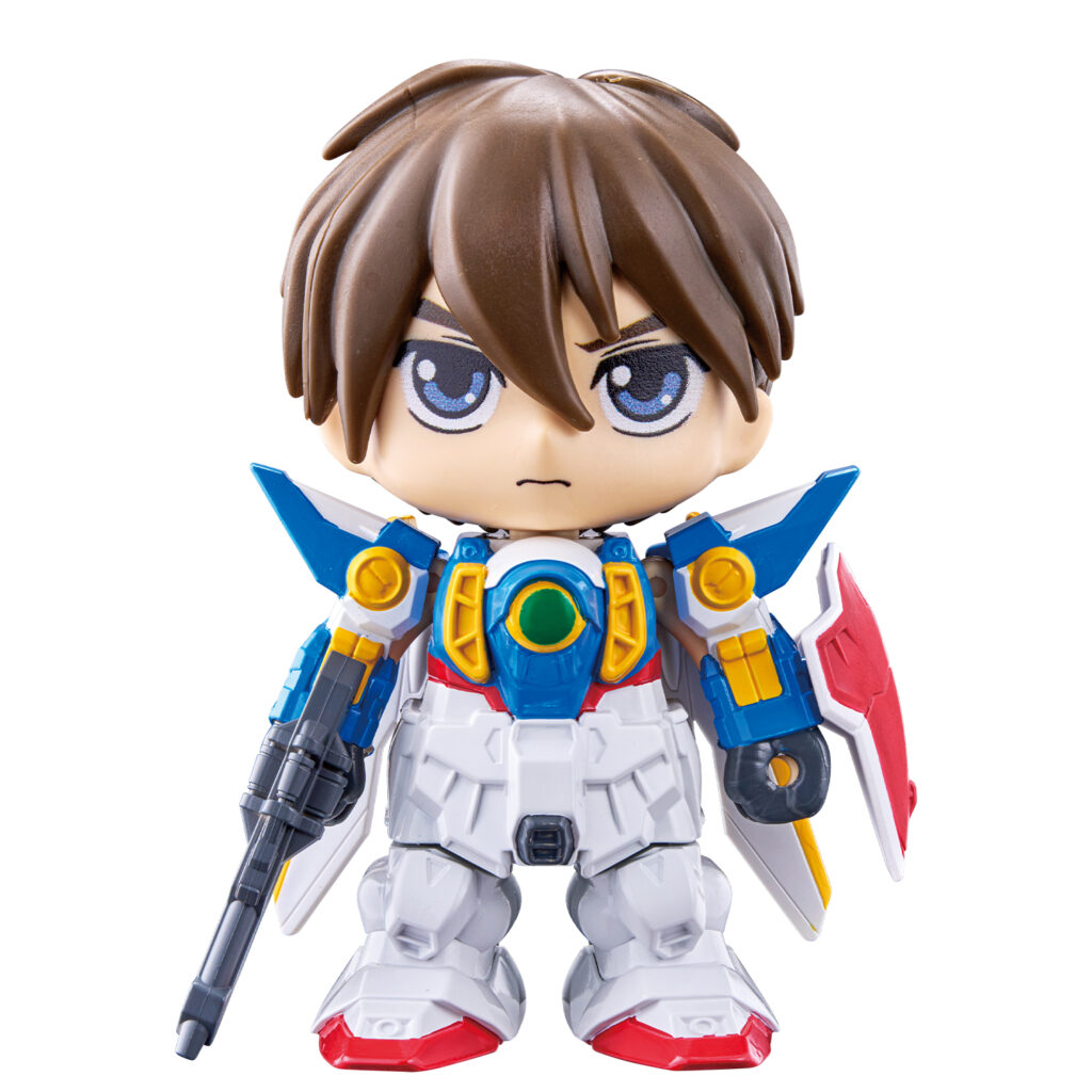 ฟิกเกอร์จิ๋วจากซีรีส์ Gundam มาพร้อมนักบินประจำหุ่นรบ 8 Gundam