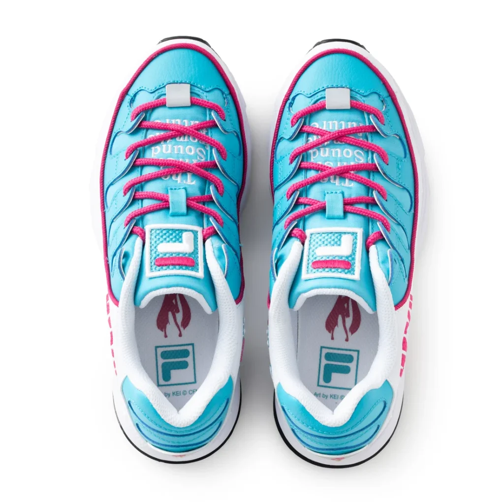 คอลเลคชั่นรองเท้ารุ่นพิเศษธีม Hatsune Miku x FILA 3 Miku