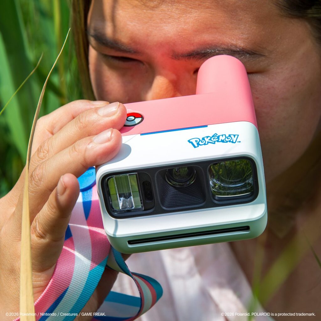 กล้อง Polaroid รุ่นพิเศษที่ได้ทำการร่วมมือกับ Pokemon 4 Pokemon