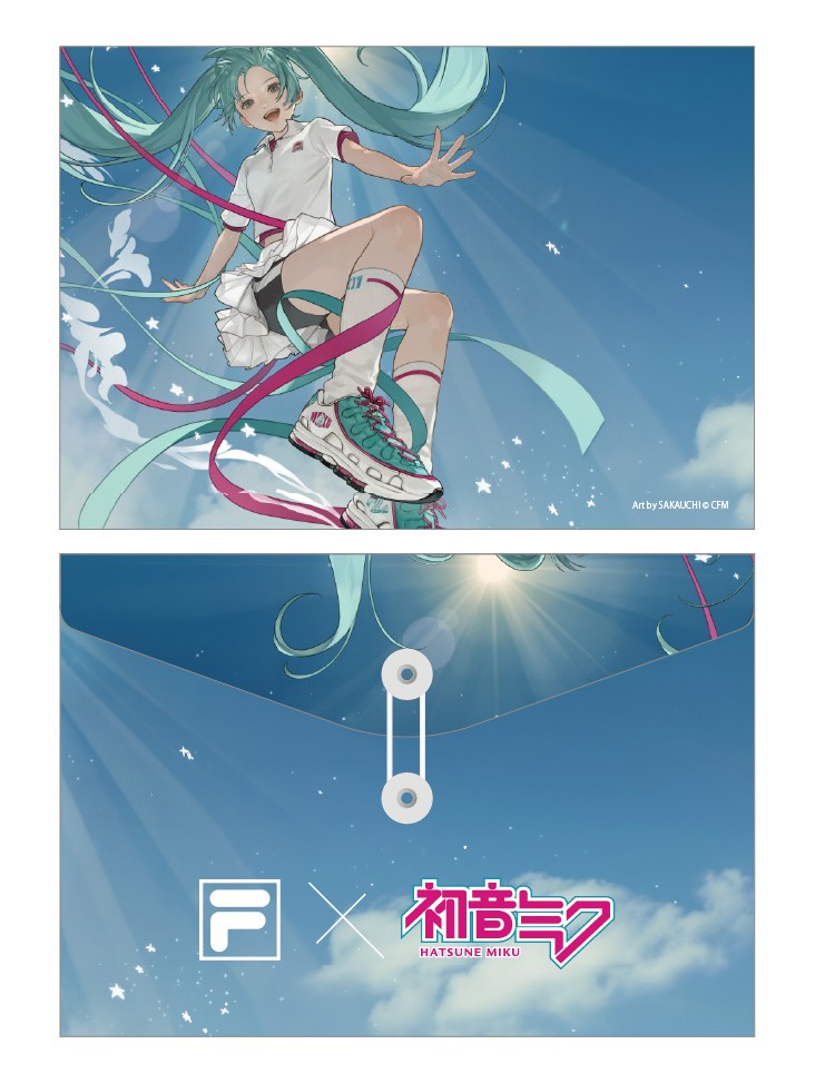 คอลเลคชั่นรองเท้ารุ่นพิเศษธีม Hatsune Miku x FILA 10 Miku