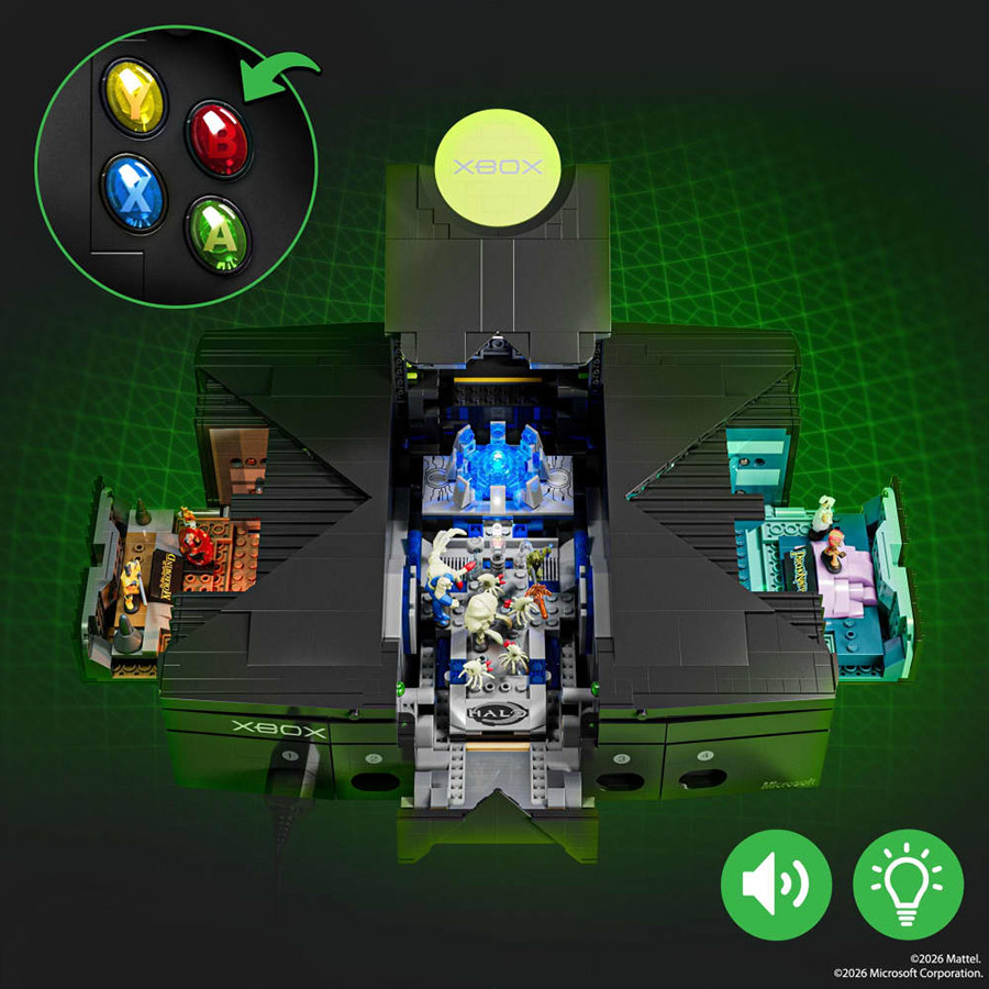 Xbox รุ่นบุกเบิกคืนชีพในชุดตัวต่อ จัดเต็มเครื่องขนาดเท่าของจริง พร้อมจอย
