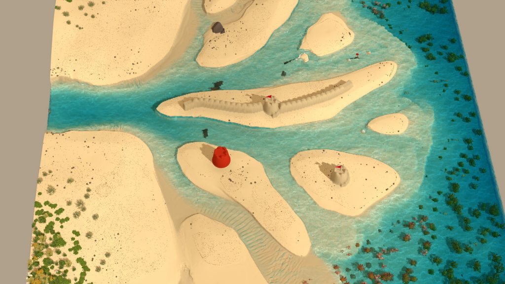 Sandcastle เกมสร้างปราสาททรายเยียวยาจิตใจสุดชิล