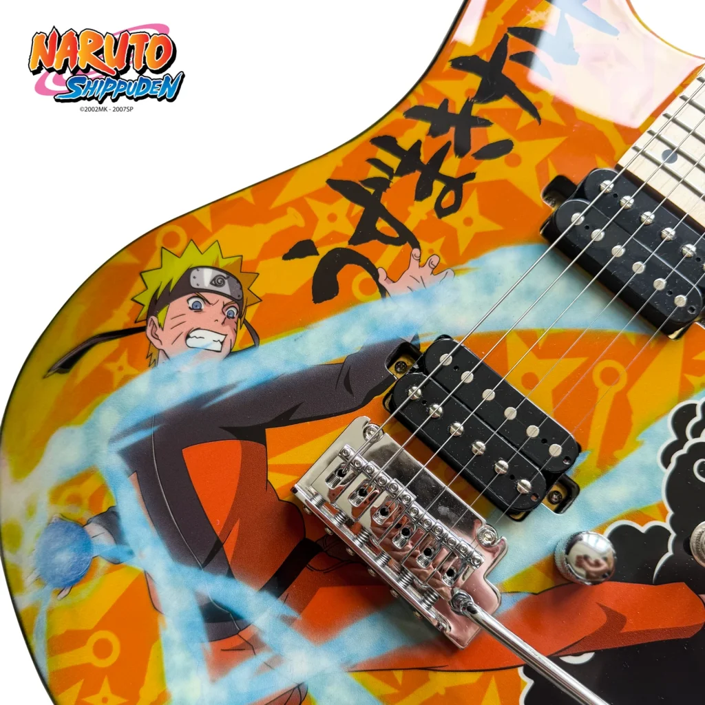 กีตาร์รุ่นพิเศษ Naruto Shippuden x Vader Guitar 4 กีตาร์รุ่นพิเศษ Naruto Shippuden x Vader Guitar